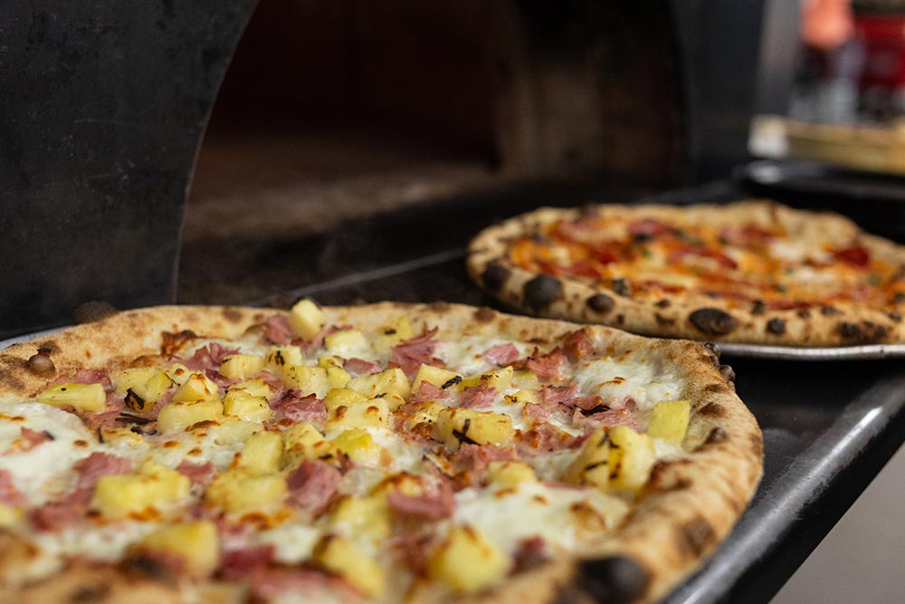 City Brew Tours Portland pizza