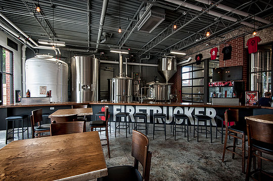Firetrucker Brewery in Des Moines, IA