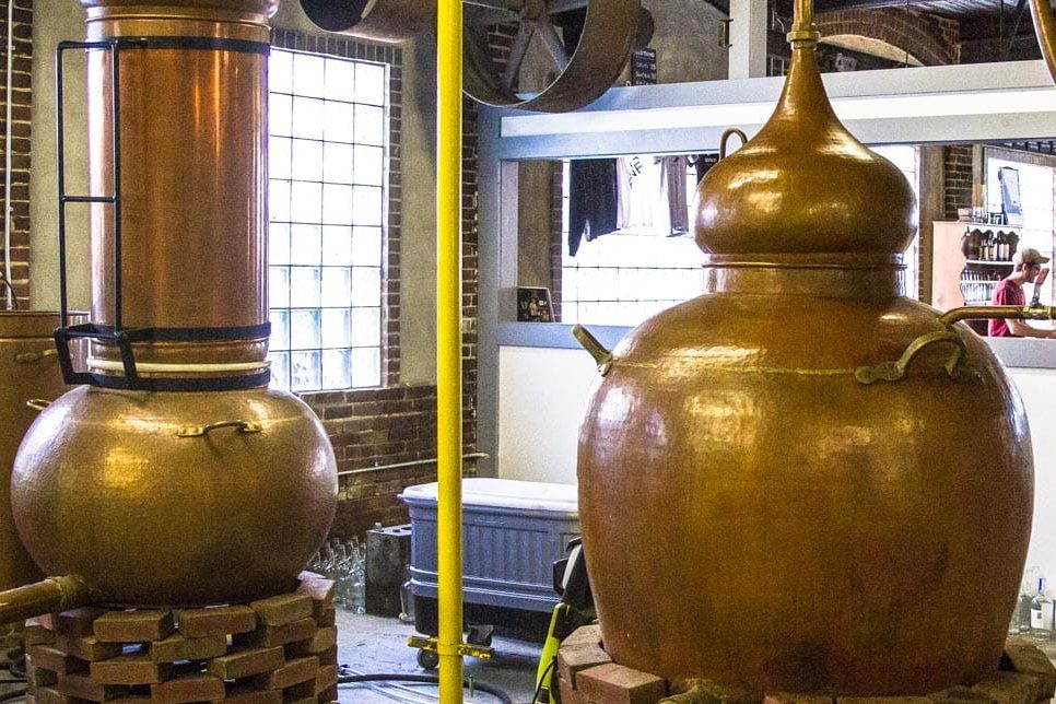 Short Path Distillery's distilling equipment