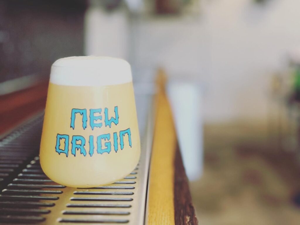 New Origin Brewing Company in Asheville, North Carolina, specializes in bold and flavorful beers.