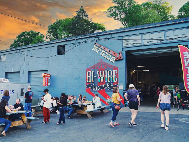 Hi-Wire Brewing - City Brew Tours Asheville